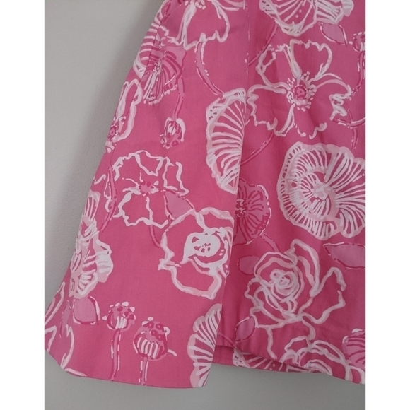 Lilly Pulitzer Blossom Dress in Hotty Pink Dahlia - Picture 5 of 10